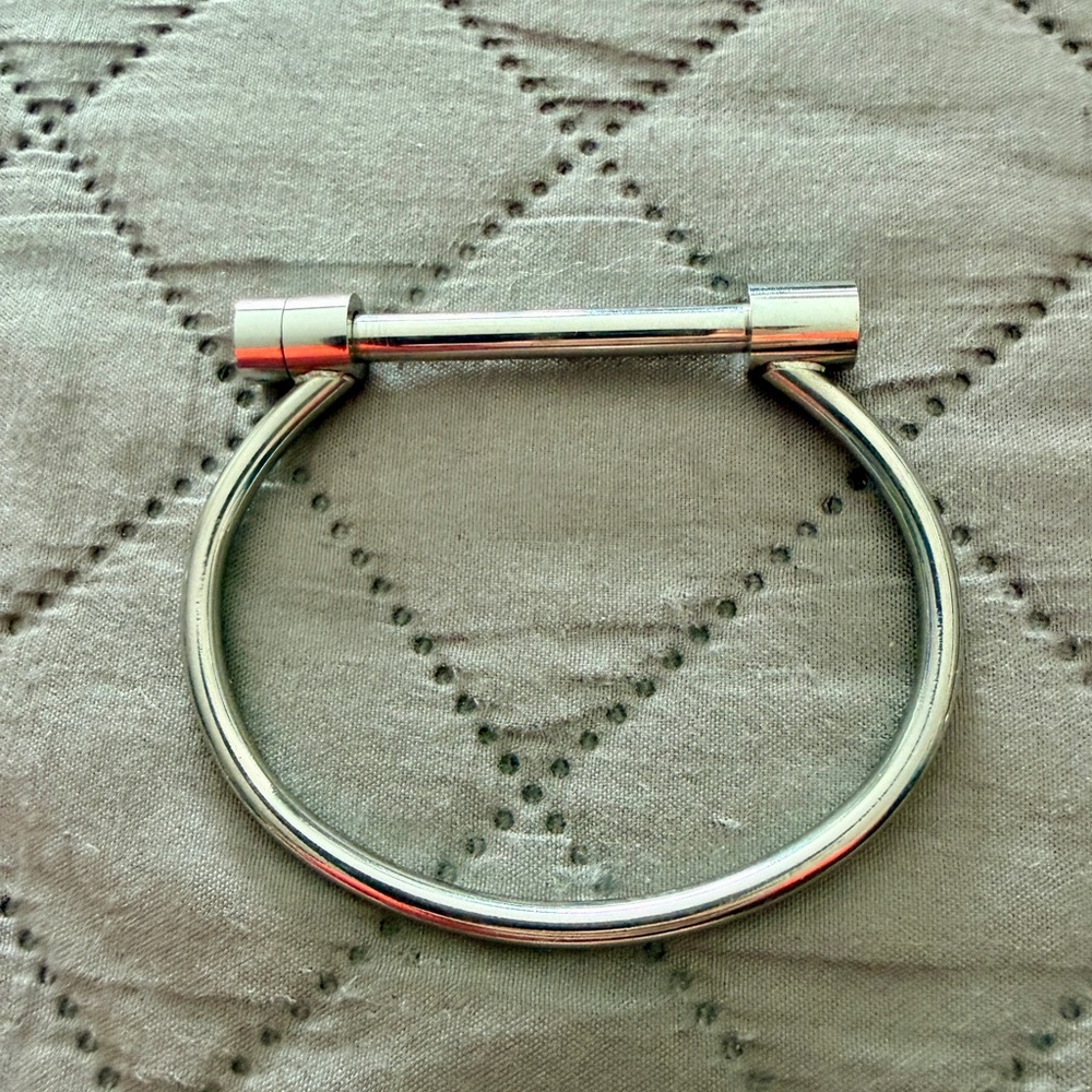 Stainless Steel Silver Designer Inspired Bracelet